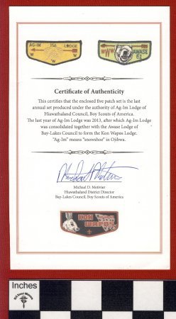 Certificate, Achievement