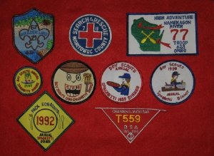 Troop Issued patches
